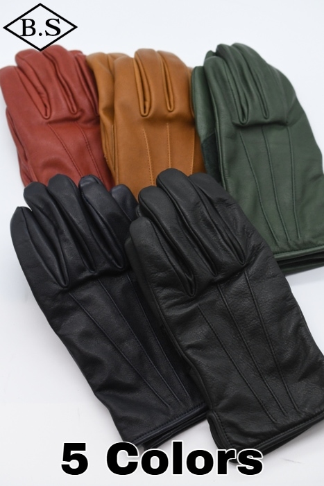 Dapper's ホースハイド レザーグローブ M ブラック 革手袋 ダッパーズ