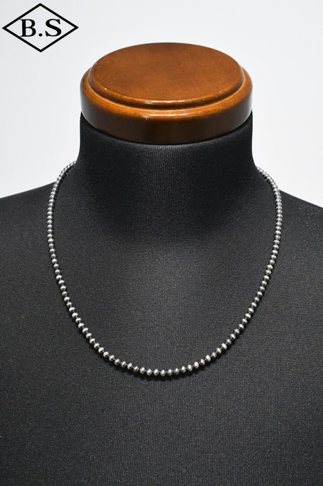 新品※ナバホパールネックレス 一連 4ミリ インディアン 50cm アジャスター 新品※ナバホパールネックレス 一連 4ミリ インディアン 50cm