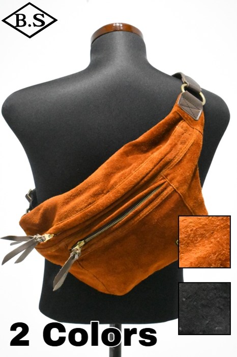 TROPHY CLOTHING デイトリップバッグ ブラウン TROPHY CLOTHING トロフィークロージング バッグ SUEDE DAY TRIP