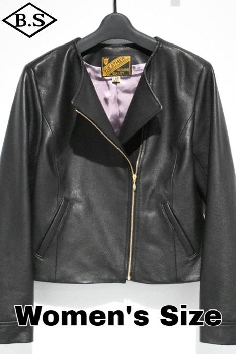【美品】Y'2 LEATHER ブラック レザー ジャケット Y'2 LEATHER 2024‐2025年 Newモデル SHEEP SKIN Type A-1 BLACK