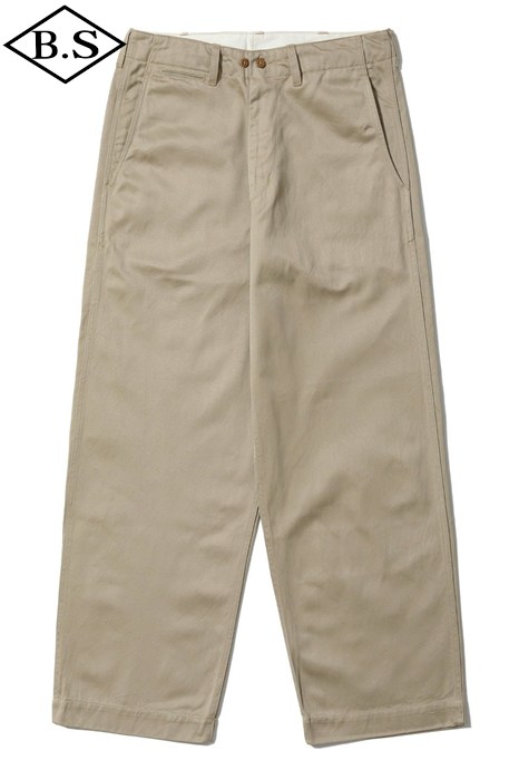 専用‼️バーンストーマー綾コールストレッチパンツキャメルM TR綾ストレッチ ワイドスラックスカーゴパンツ MONO-MART│MONO