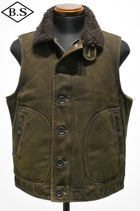 ＊STUDIO D'ARTISAN ナイロン ミリタリー ベスト M 20240081_9.jpg