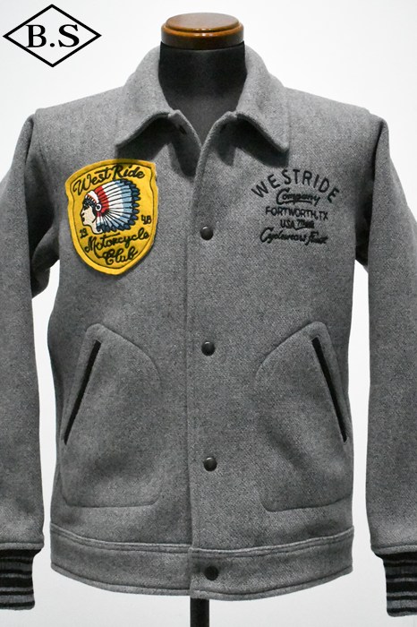 WESTRIDE wool メルトンコート　44 ウエストライド WESTRIDE wool メルトンコート 44 ウエストライド