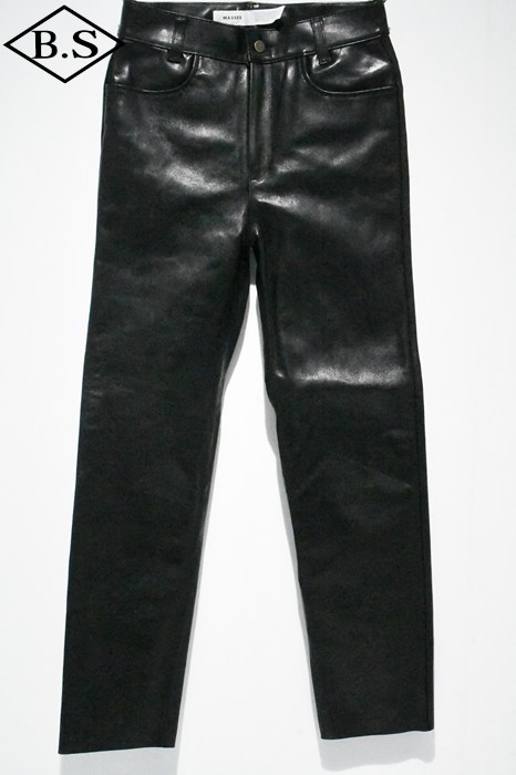 【限定出品】MASSES マシス パンツ ブランド別 / マシス MASSES パンツ HORSE LEATHER PANTS VINTAGE W