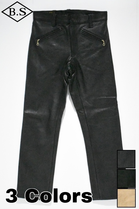 WestRide レザー パンツ サイズ34 黒 WESTRIDE / ウエストライド WESTRIDE CYCLE NUT GARMENT サイクル