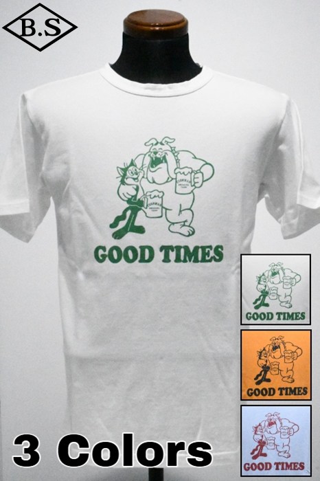 すべての商品 / クッシュマン CUSHMAN Tシャツ 26884 USED WASH PRINT