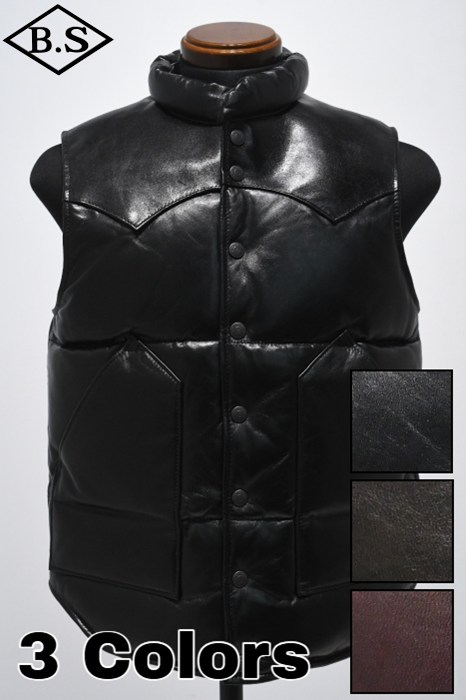 ベスト / ワイツーレザー Y'2 LEATHER ベスト OV-01 OIL SOFT HORSE