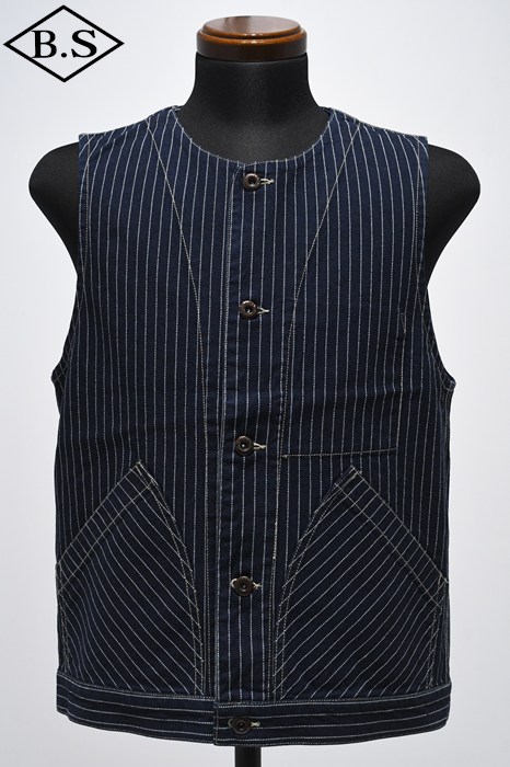 ブランド別 / ショット schott ベスト 7825957001 OLD HICKORY DENIM