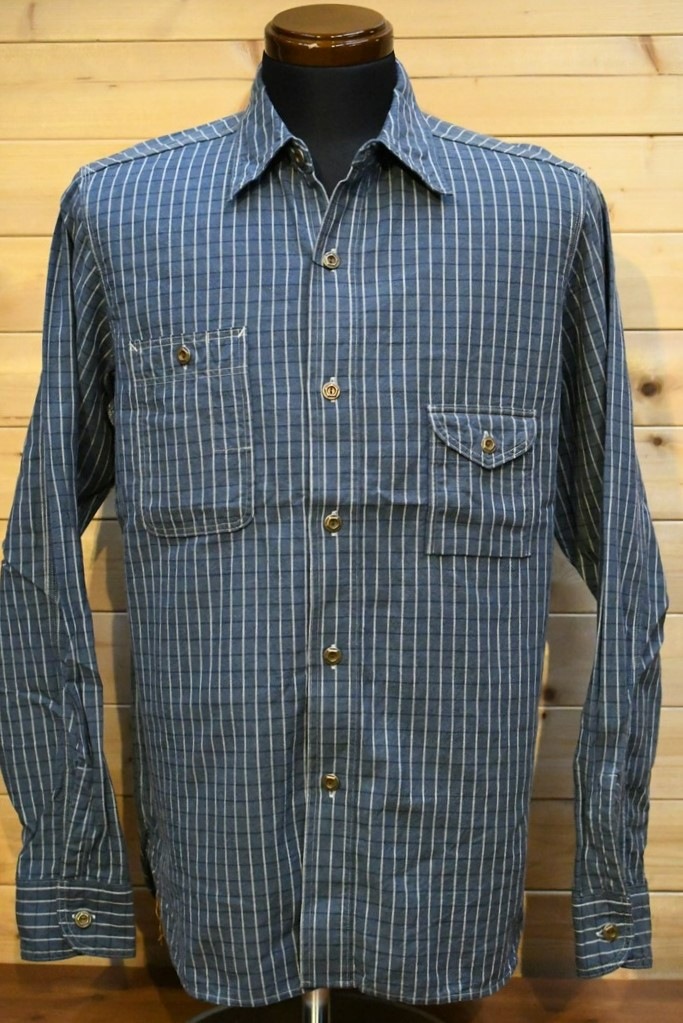 ジェラード 長袖シャツ JELADO JP73102 Smoker Shirt インディゴチェック