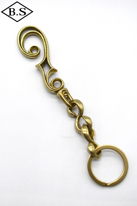 オーパス OPUS インセプション INCEPTION 小物 IPK-01 F-HOLE S-KAN KEY HOLDER / BRASS FホールSカンキーホルダー ブラス