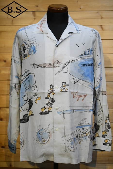 Porter Classic ディズニー　長袖シャツMサイズ Amazon.co.jp: [ポータークラシック] PORTER ディズニー V/P