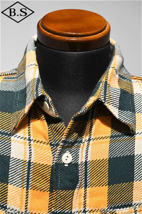 Fullcount 長袖ネルシャツ サイズ40 FULLCOUNT（フルカウント） ORIGINAL CHECK COTTON FLANNEL SHIRT