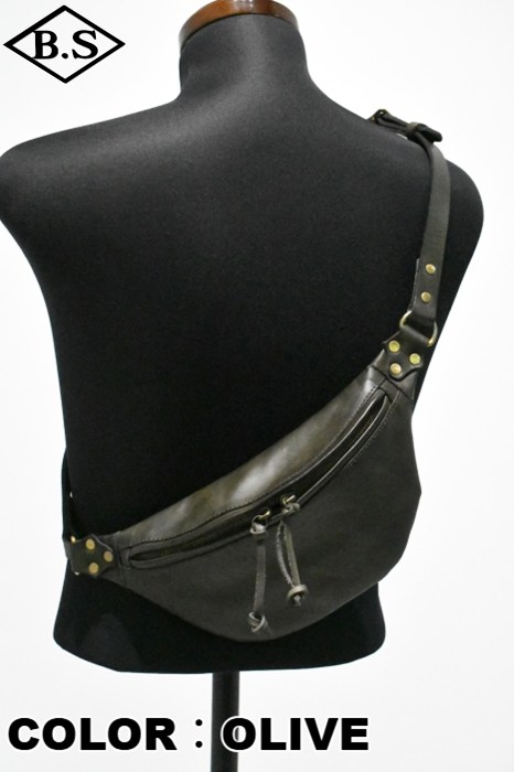 Vasco / ヴァスコ VASCO バッグ VS-242L Leather waist BAG SMALL