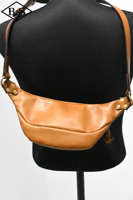 Vascoレザーウエストバッグスモール（vs-242L) ブラウン アイテム別