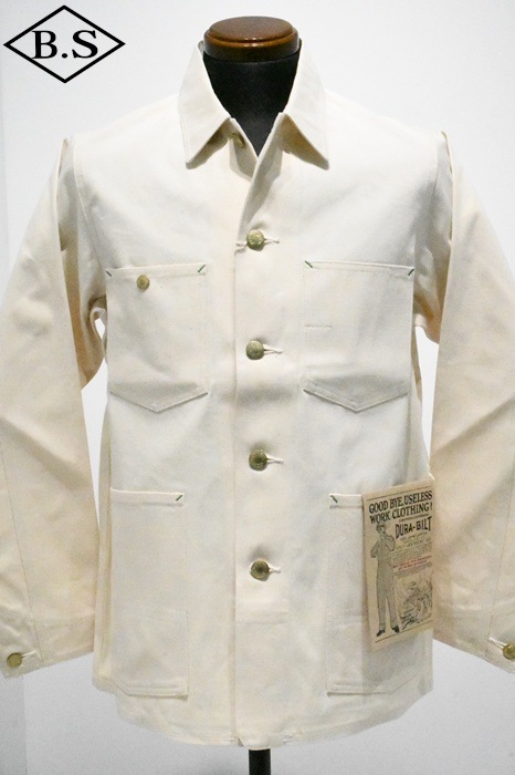 ダッパーズ Dapper’s アウター デュラビルト DURA-BILT Lot.34-J 3SERIES Jackets WHITE