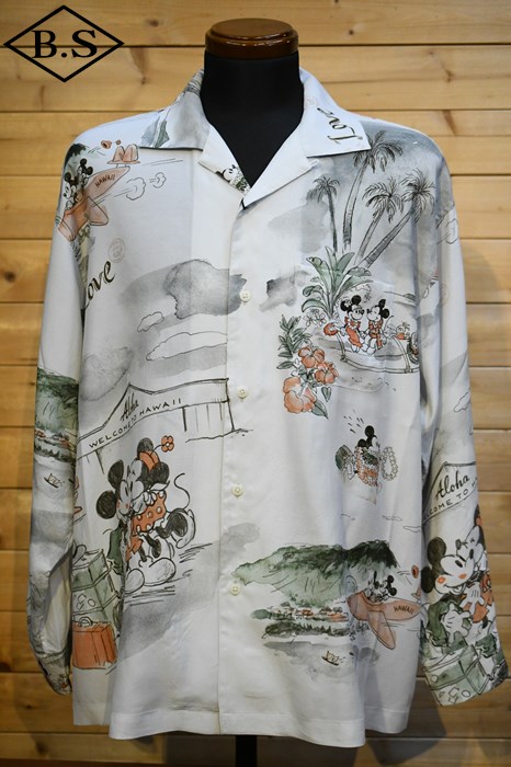 Porter Classic ディズニー　長袖シャツMサイズ すべての商品 / 【期間限定 ポイント5倍】ポータークラシック