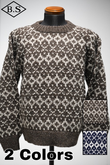 コリンボ COLIMBO セーター ZZ-0800 BLANCA HAND KNITTED SWEATER