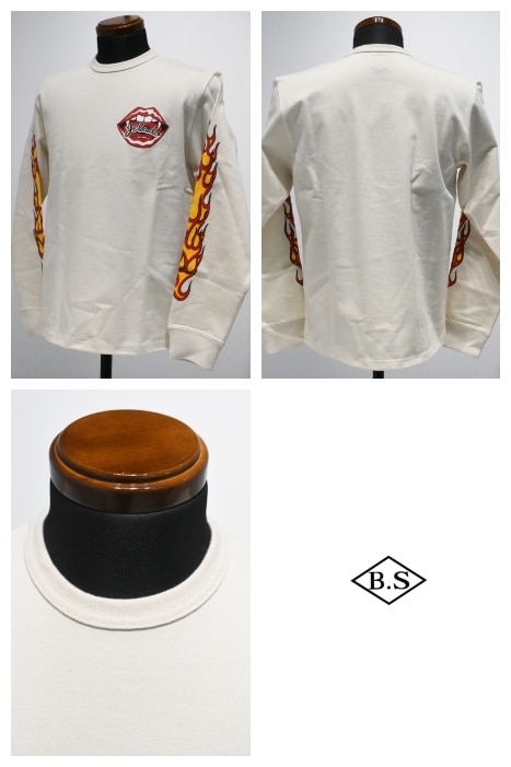 JELADO フレイムスリーブTシャツ JELADO Flame Sleeve Tee 