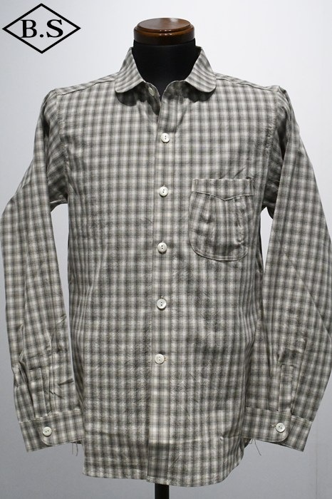 ダッパーズ Dapper’s 長袖シャツ LOT1758 Classical Round Collar Work Shirts