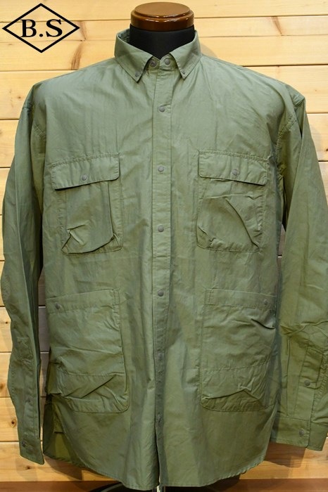 NANGA / ナンガ NANGA 長袖シャツ C/N RIPSTOP CAMP SHIRT コットン 
