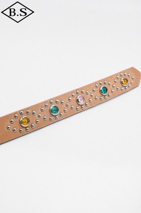 COLIMBO / コリンボ COLIMBO ベルト ZA-0704 JEWEL STUDDED LEATHER