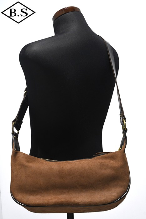 オーパス OPUS インセプション INCEPTION バッグ IPHSB-03R HORSE HIDE BANANA BAG ホースハイド バナナバッグ ブラウン×ブラック