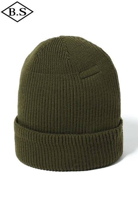 バズリクソンズ BUZZ RICKSON’S ニットキャップ BR02241 A-4 MACHANIC CAP OLIVE