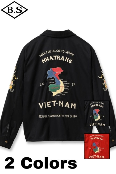 テーラー東洋 TAILOR TOYO アウター べトジャン Lot No. TT15977 / Mid 1960s Style Cotton Vietnam Jacket “VIETNAM MAP”