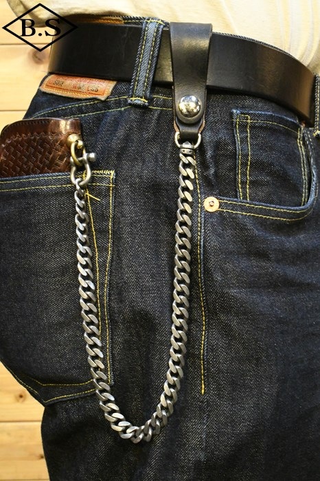 オーパス インセプション OPUS INCEPTION 小物 IPC-05 UKサドル＆ブラスチェーン ブラック×シルバー