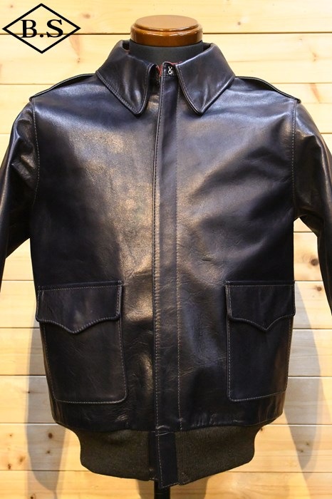 TYPE A-2 ホースレザージャケット Y'2 LEATHER 2024‐2025年 Newモデル Type A-2 プルアップホース
