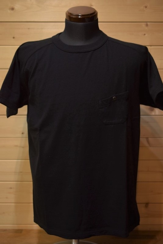 ナイジェルケーボン NigelCabourn 80400021020 ニューベーシックTシャツ ブラック