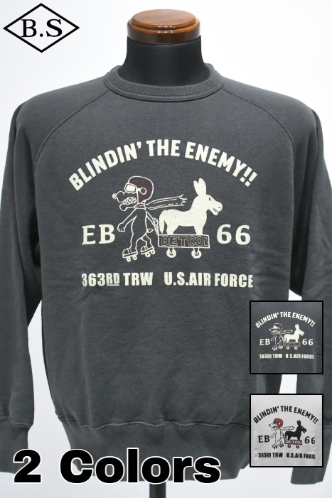 コリンボ COLIMBO スウェット za-0405 Lagergeld Sweat Raglan Sweat EB-66 