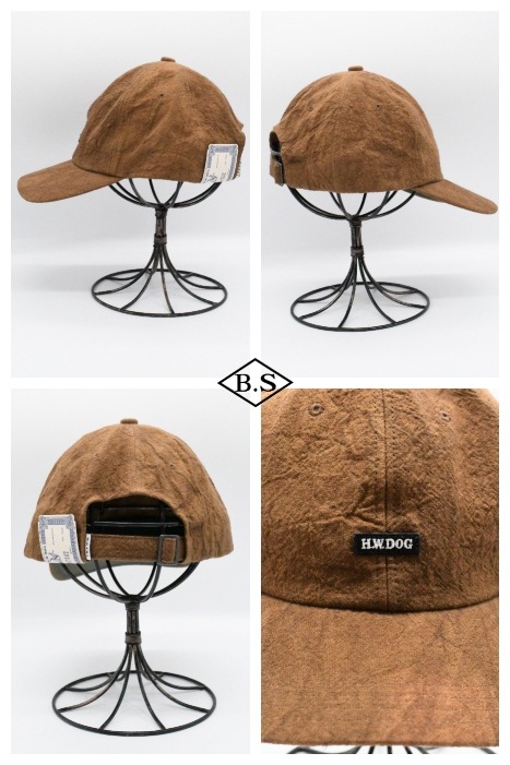THE H.W. DOG&CO. キャップ 全3色【THE H.W.DOG&CO./ドッグアンドコー】2025SS「Mesh Cap