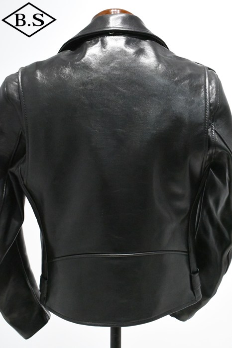 31万 マークジェイコブス レザー ジャケット XS ブルゾン パッド 黒 666 / ロクロクロクレザーウェア 666 LEATHER WEAR トリプル