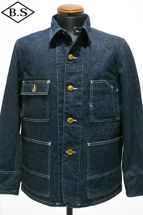 コリンボ COLIMBO アウター ZA-0136 YARD BOSS COVERALL =12OZ SELVADGE DENIM INDIGO