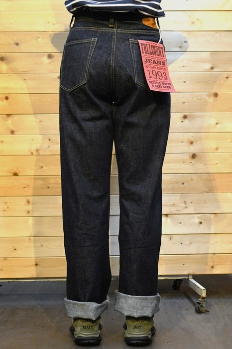 デニム / フルカウント ジーンズ FULLCOUNT 0107 Womens Wide Straight