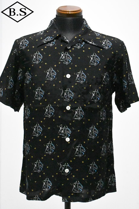 ウエストライド SINNERS MC 半袖ボーリングシャツ WESTRIDE WESTRIDE / ウエストライド WESTRIDE 半袖シャツ SOUVENIR BEGINNING
