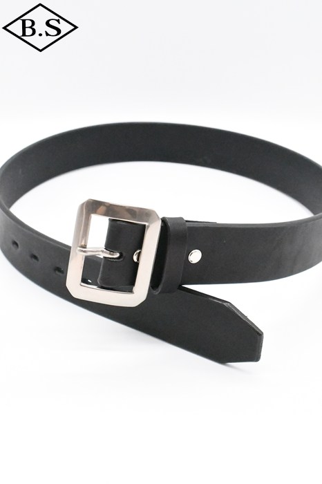 レインボーカントリー RAINBOW COUNTRY ベルト RCL-60010 LEATHER SINGLE PIN BELT シングルピンベルト BLACK ブラック