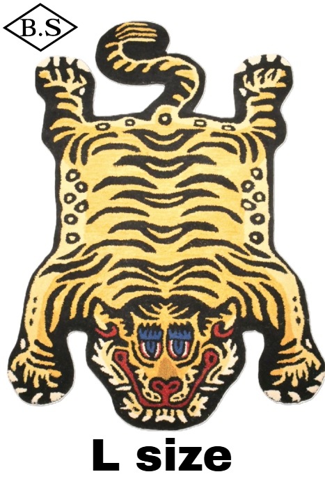 ノーメス NoMess ラグ Tibetan Tiger Rug チベタンタイガーラグ Lサイズ 160cm×90cm