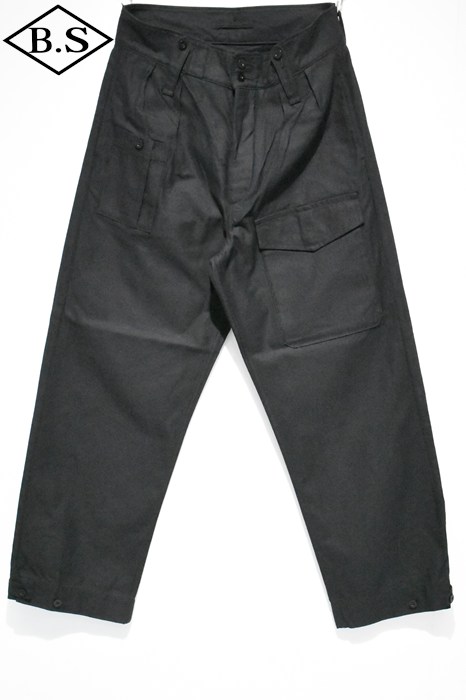 ナイジェルケーボン パンツ Nigel Cabourn 80510050130 BRITISH ARMY PANT ブリティッシュアーミーパンツ BLACK