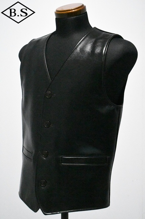 Y'2LEATHER / ワイツーレザー Y'2 LEATHER レザーベスト PV-02 VINTAGE