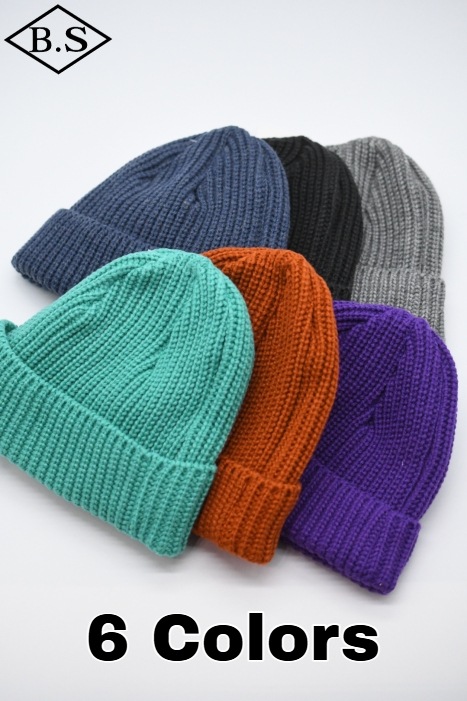 フェローズ PHERROW'S ニットキャップ 24W-PAB1 ショートビーニー