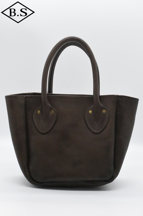 Vascoトートバッグ ハンドバッグミニ小さめ（vs-269L)ブラウン 楽天