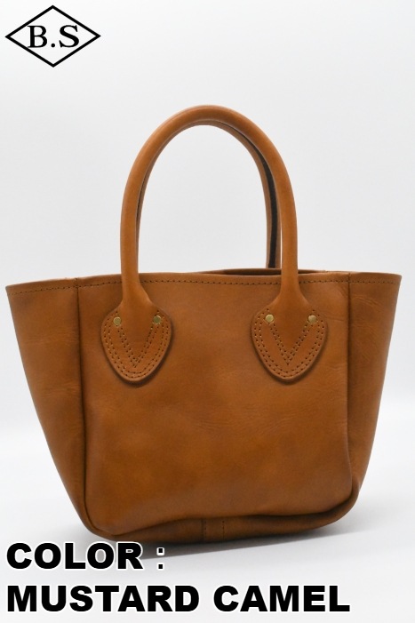 新品未使用 vasco VS-269L ヴァスコ ミニトート　キャメル vasco ご予約商品！！令和3年6月29日AM迄！！vasco VS-269L