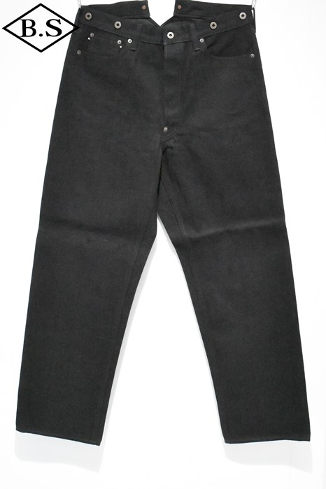 ナイジェルケーボン Nigel Cabourn パンツ 80510050125 RAILMAN DENIM PANT レイルマンデニムパンツ BLACK