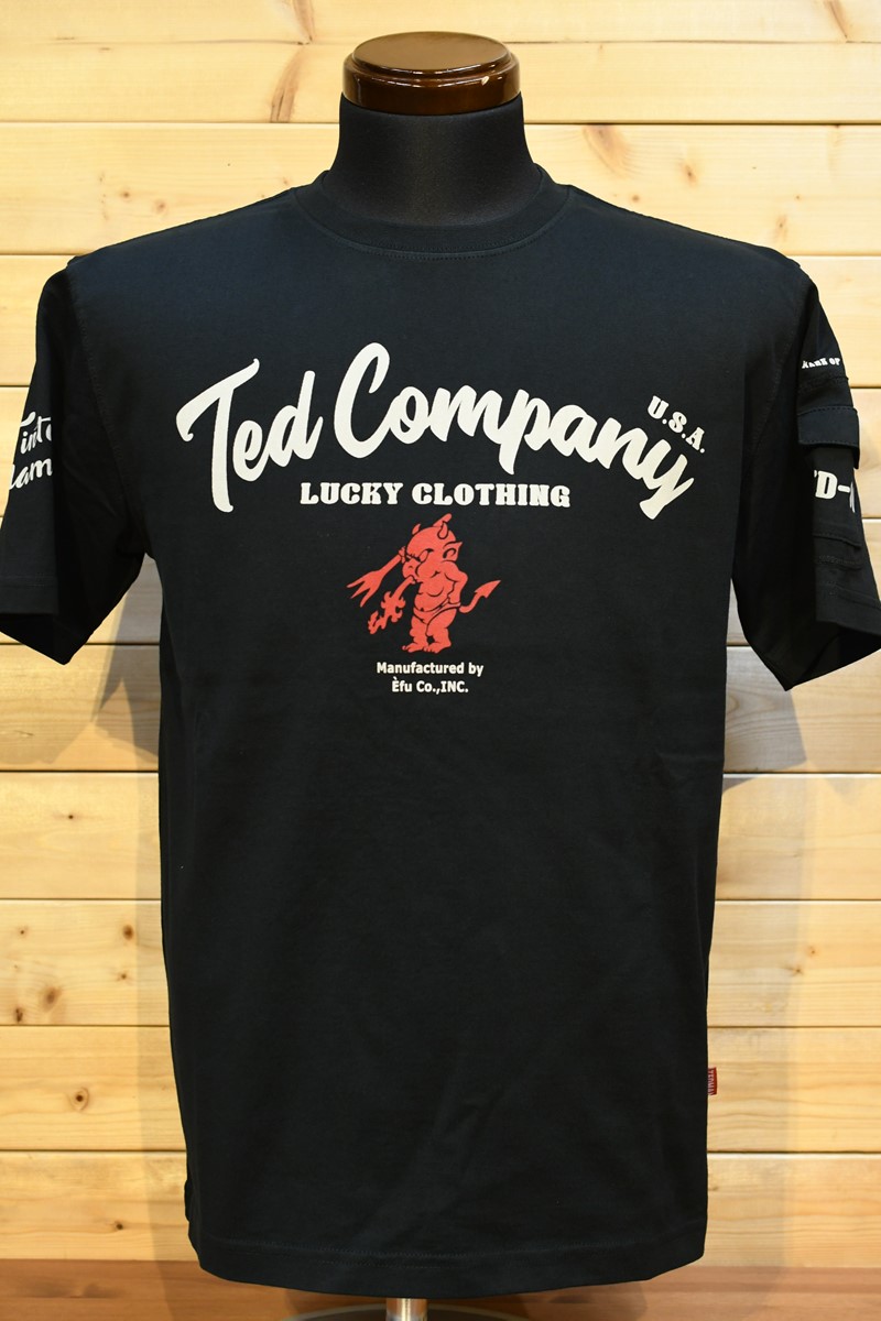 TEDMAN/テッドマン・エフ商会×YAMASHIRO ヘルメット TMH-12 「TED BIKE」バイカー・ジェットヘルメット ゴールド TEDMAN\u0027S ⁄ テッドマンＴシャツ TEDMAN TDSS-547 Lucky Devil エフ商会