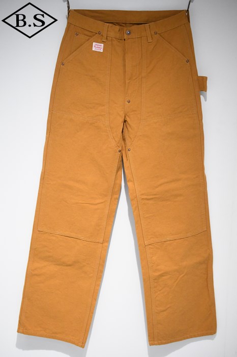 クッシュマン CUSHMAN パンツ 22190 15oz DUCK DOUBLE KNEE PAINTER PANTS CAMEL
