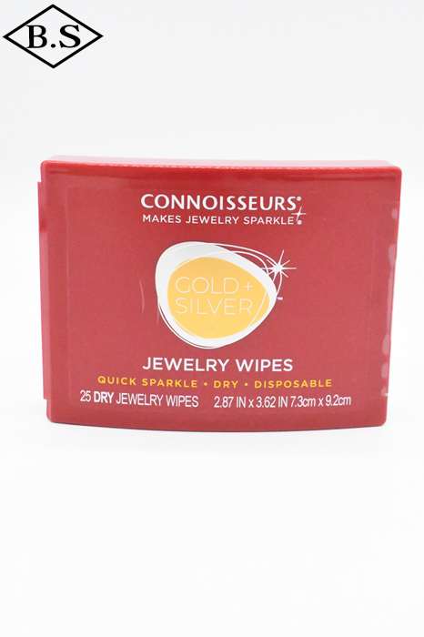 コノシュアー CONNOISSEURS  ジュエリー磨き Jewelry Wipes ジュエリーワイプス