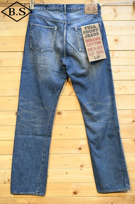FULLCOUNT 1102ジーンズ サイズ31 フルカウント 1102-EB STRAIGHT DENIM EASTBOURNE 加工ジーンズ