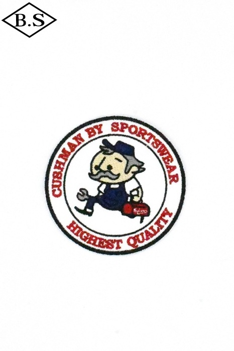 クッシュマン CUSHMAN ワッペン EMBROIDERY PATCH MECHANIC UNCLE
